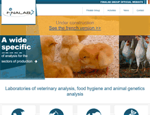 Tablet Screenshot of finalab.fr